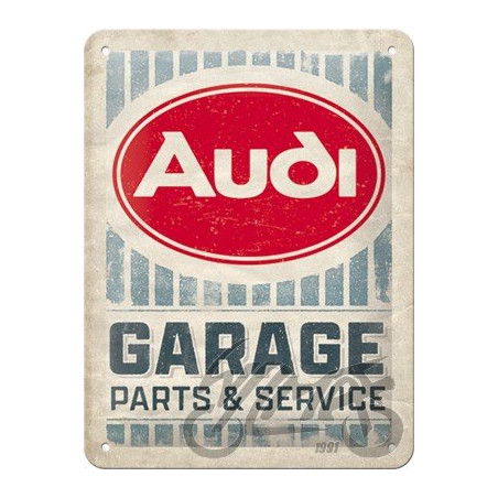 TABLICA PLAKAT 15X20 AUDI GARAGE 26263