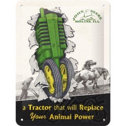 TABLICA PLAKAT 15X20 JOHN DEERE TRACTOR 26267