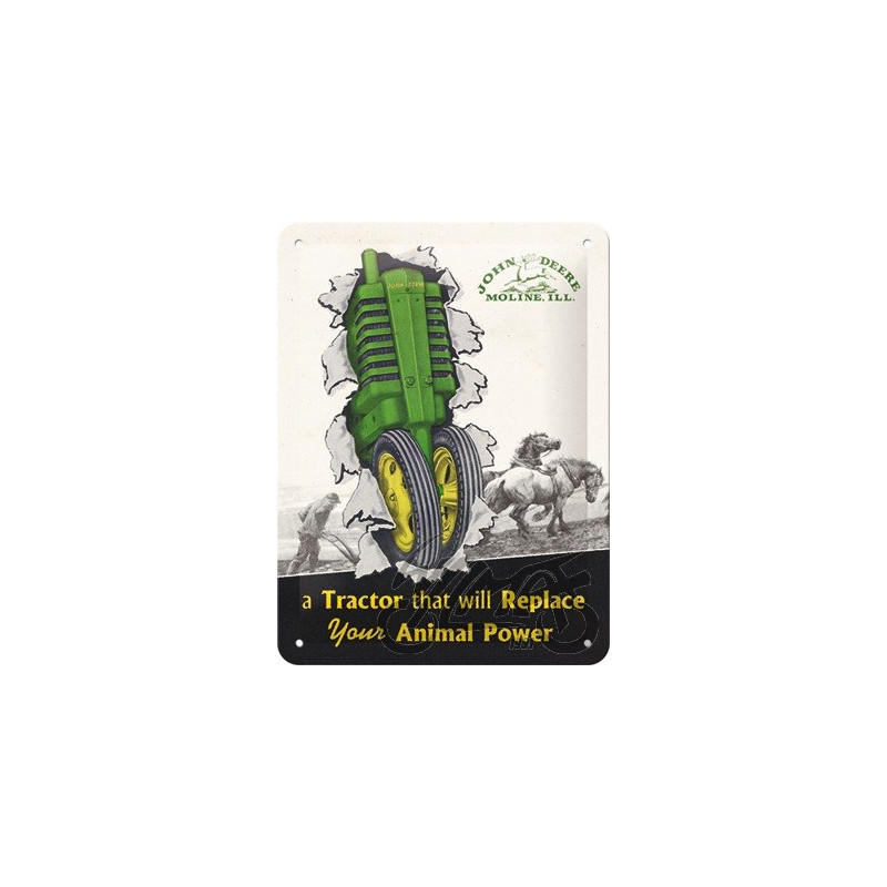TABLICA PLAKAT 15X20 JOHN DEERE TRACTOR 26267