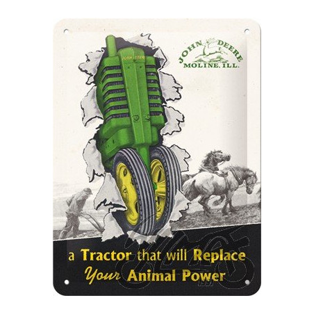 TABLICA PLAKAT 15X20 JOHN DEERE TRACTOR 26267