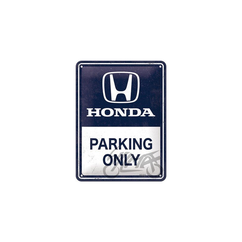 TABLICA PLAKAT 15X20 HONDA AM PARKING ONLY 26269