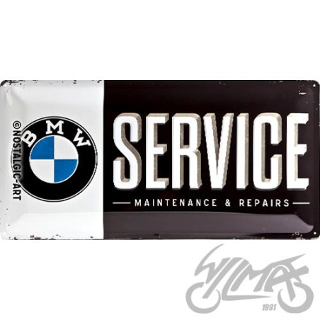 TABLICA PLAKAT 25x50 BMW SERVICE 27010