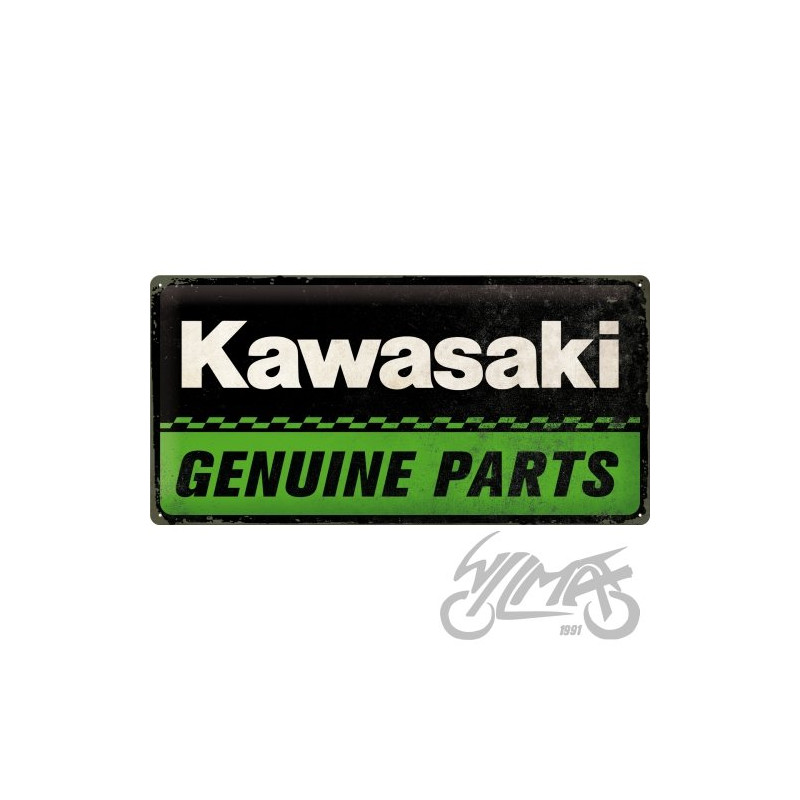 TABLICA PLAKAT 25x50 KAWASAKI GENUINE PARTS 27025