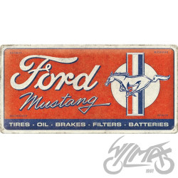 TABLICA PLAKAT 25x50 FORD MUSTANG HORSE 27031