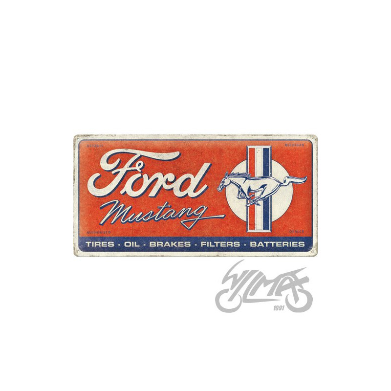 TABLICA PLAKAT 25x50 FORD MUSTANG HORSE 27031
