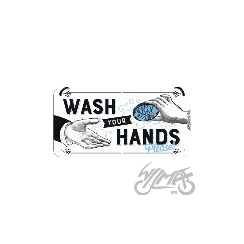 ZAWIESZKA 10x20 WASH YOUR HANDS 28047