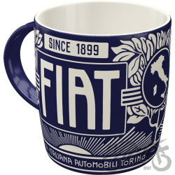 KUBEK FIAT SINCE 1899 LOGO BLUE 43069
