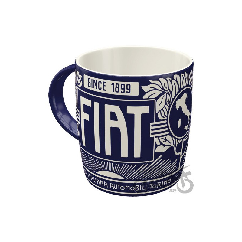 KUBEK FIAT SINCE 1899 LOGO BLUE 43069