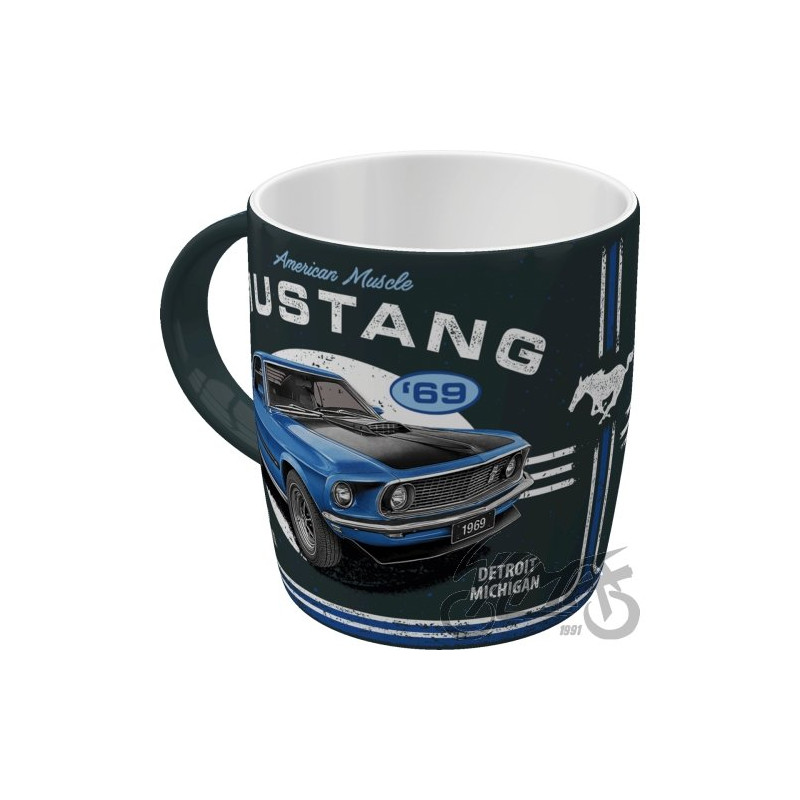 KUBEK FORD MUSTANG MACH I BLUE 43090