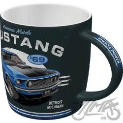 KUBEK FORD MUSTANG MACH I BLUE 43090