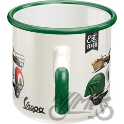KUBEK VESPA ITALIAN EMALIOWANY 43229