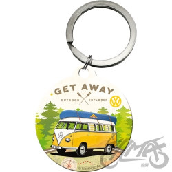 BRELOK DO KLUCZY VW BULLI LET'S GET AWAY 48027