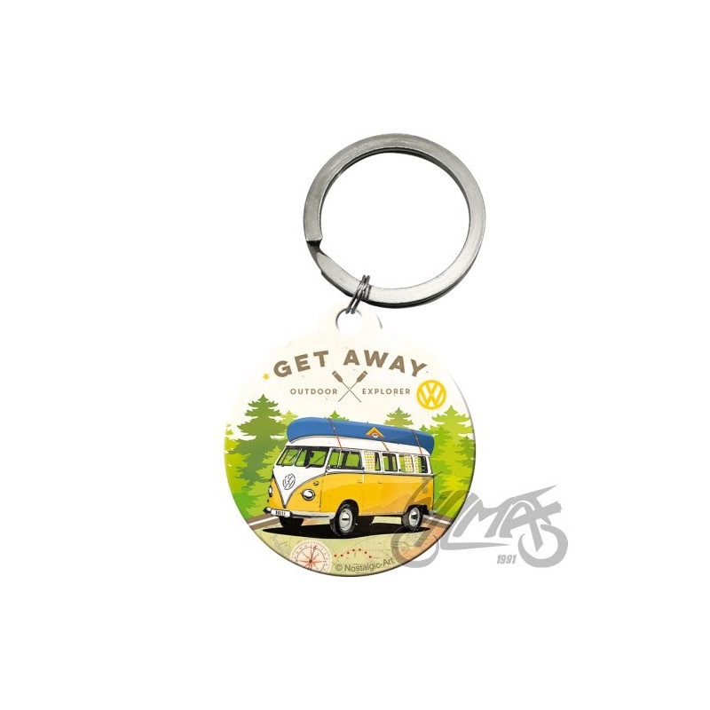 BRELOK DO KLUCZY VW BULLI LET'S GET AWAY 48027