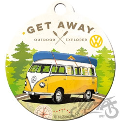 BRELOK DO KLUCZY VW BULLI LET'S GET AWAY 48027