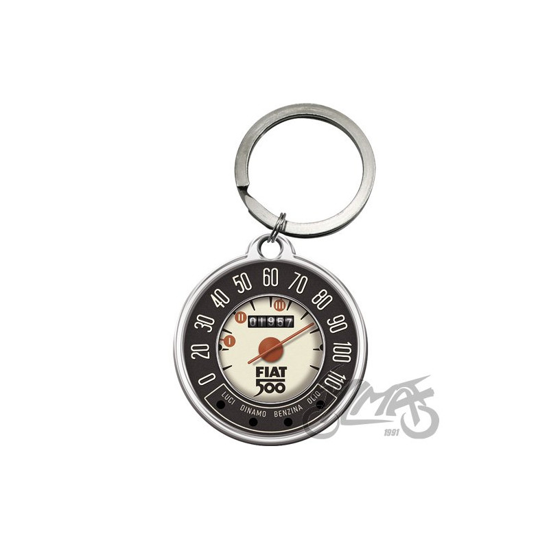 BRELOK DO KLUCZY FIAT 500 TACHO 48037