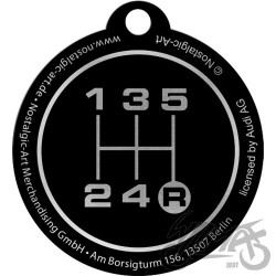 BRELOK DO KLUCZY AUDI LOGO 48039