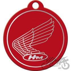 BRELOK DO KLUCZY HONDA LOGO RED 48044