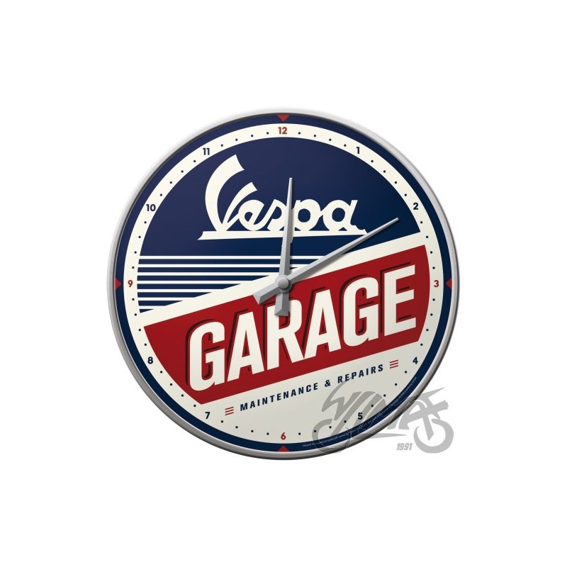 ZEGAR ŚCIENNY VESPA GARAGE 51090