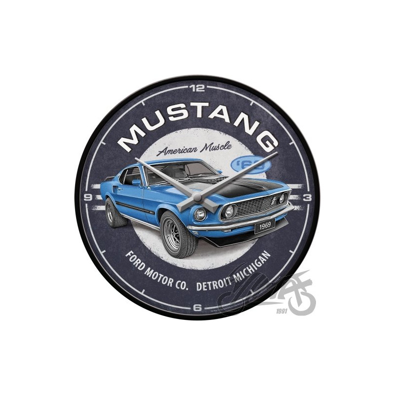 ZEGAR ŚCIENNY FORD MUSTANG 1969 51211
