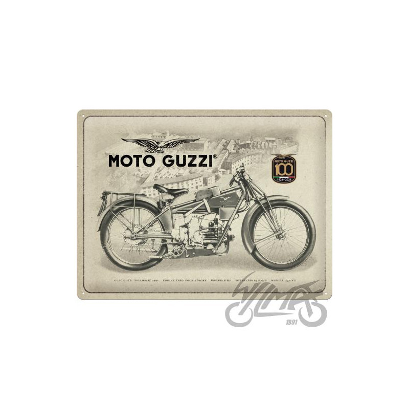 TABLICA PLAKAT 30x40 MOTO GUZZI 100 YEAR 63401