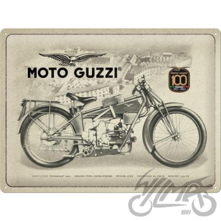 TABLICA PLAKAT 30x40 MOTO GUZZI 100 YEAR 63401