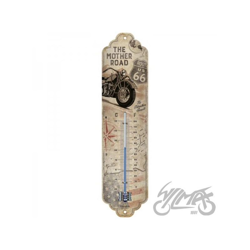 TERMOMETR ROUTE 66 BIKE MAP 80327