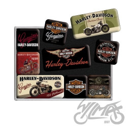 MAGNES HARLEY-DAVIDSON BIKES 9 szt. 83037