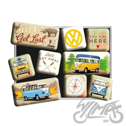 MAGNES VW BULLI LET GET 9 szt. 83080