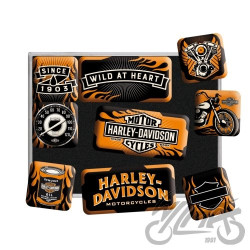 MAGNES HARLEY-DAVIDSON WILD 9 szt. 83096
