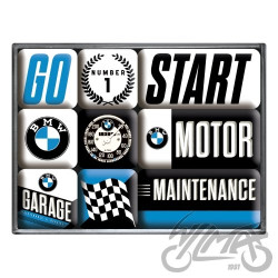 MAGNES BMW MOTOR 9 szt. 83097