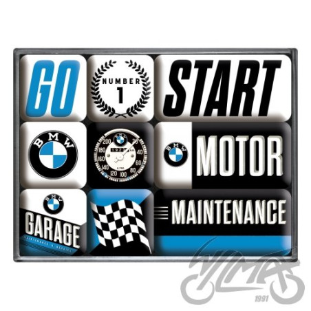 MAGNES BMW MOTOR 9 szt. 83097