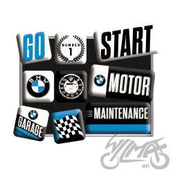 MAGNES BMW MOTOR 9 szt. 83097