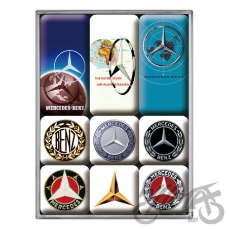 MAGNES MERCEDES BENZ 9 szt. 83103