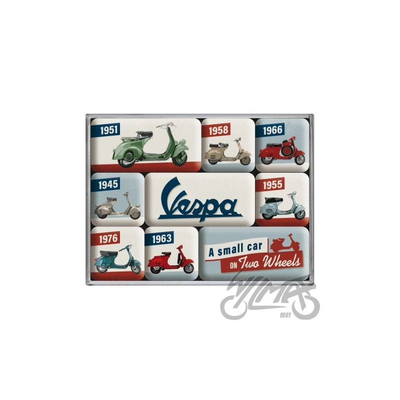 MAGNES VESPA MODEL CHART 9 szt. 83110