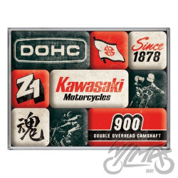 MAGNES KAWASAKI MOTORCYCLE 9 szt. 83114