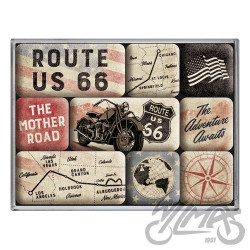 MAGNES ROUTE 66 9 szt. 83117