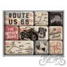 MAGNES ROUTE 66 9 szt. 83117