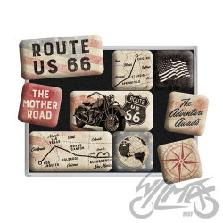 MAGNES ROUTE 66 9 szt. 83117