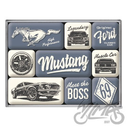 MAGNES FORD MUSTANG BOSS 9 szt. 83124