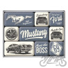 MAGNES FORD MUSTANG BOSS 9 szt. 83124