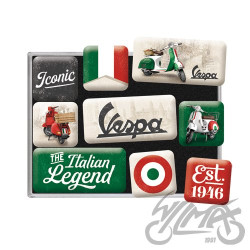 MAGNES VESPA ITALIAN LEGEND 9 szt. 83125