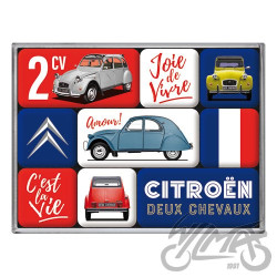MAGNES CITROEN 2CV 9 szt. 83126