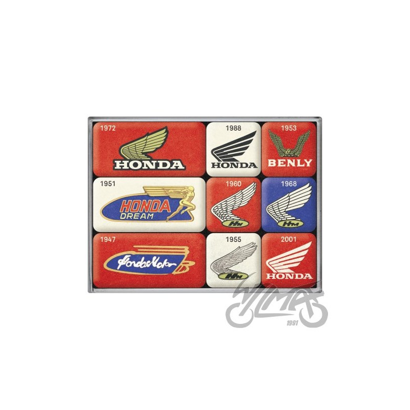 MAGNES HONDA MC LOGO 9 szt. 83132