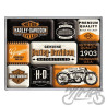 MAGNES HARLEY DAVIDSON 9 szt. 83133