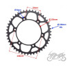 ZĘBATKA TYŁ 46z 520 DO SUZUKI RM RMZ RMX DRZ400-03