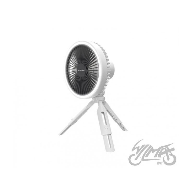 WENTYLATOR +  LAMPA LED NITECORE NEF10 BIAŁY