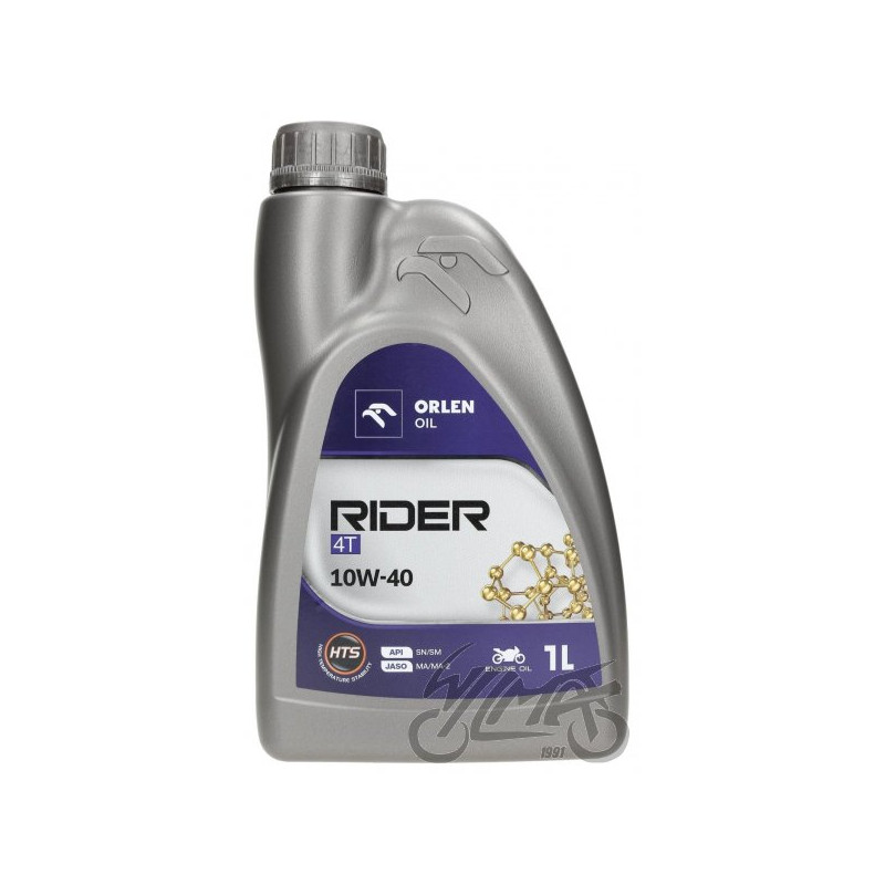 OLEJ ORLEN RIDER 4T 10W-40 1L PÓŁSYNTETYK