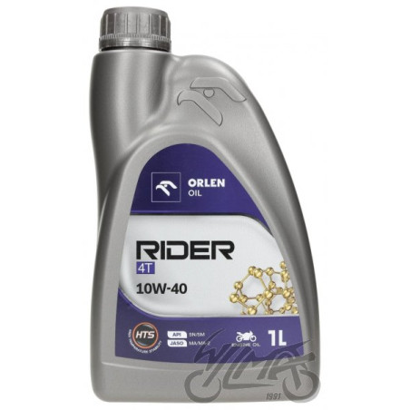 OLEJ ORLEN RIDER 4T 10W-40 1L PÓŁSYNTETYK