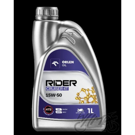 OLEJ ORLEN RIDER CRUISER 4T 15W-50 1L PÓŁSYNTET
