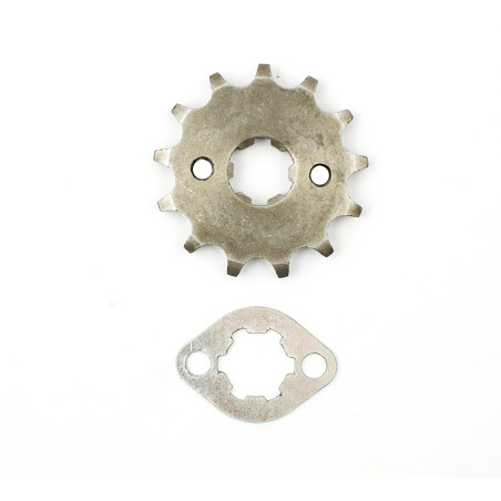 ZĘBATKA ZDAWCZA PRZÓD ATV 428-13 Z + ZABEZPIECZ (ŚR.17 mm)